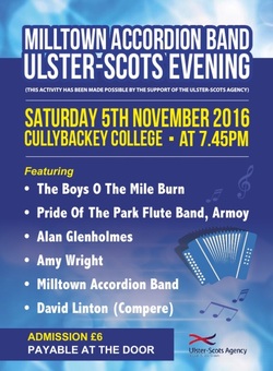 Milltown Accordion Band Ulster-Scots Evening picture