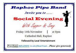 Social Evening with Supper and Song in Raphoe picture
