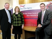Minister for Culture, Arts and Leisure, Nelson McCausland officially launches Ulster-Scots Agency website image