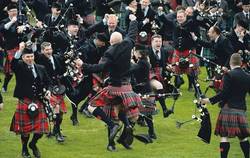 Field Marshal Montgomery Pipe Band win their 9th World Championship picture