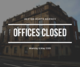 May Day Office Closure