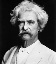 Photograph of Samuel Longhorne Clemens / 'Mark Twain' (1835 - 1910)