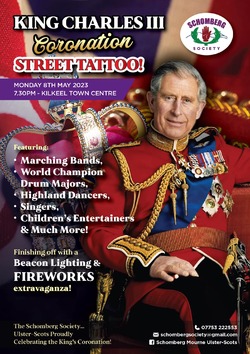 King Charles III Coronation Ulster-Scots Street Tattoo picture