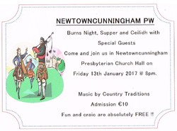 Newtowncunningham PW Burns Night Supper & Ceilidh picture