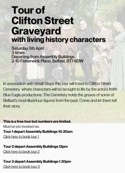 Tour of Clifton Street Graveyard picture