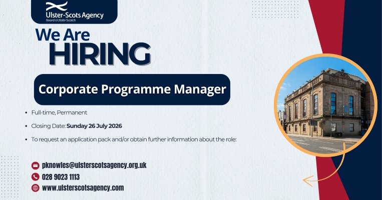 Job Opportunity - Corporate Programme Manager preview