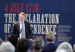 Kennedy Opens US Declaration of Independence Exhibition picture