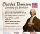 Event: Charles Thomson, Secretary of a Revolution
