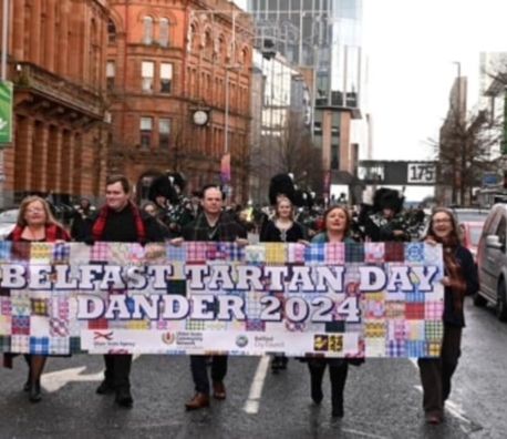 Belfast Tartan Day A Great Success